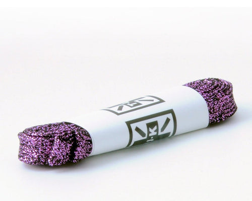 LC027-120MPP-OS 120 CM Metallic Purple Flat Laces LC027-120MPP-OS