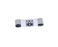 LC058-75-BSF 75 CM Black & White Stripe Flat Laces LC058-75-BSF-OS