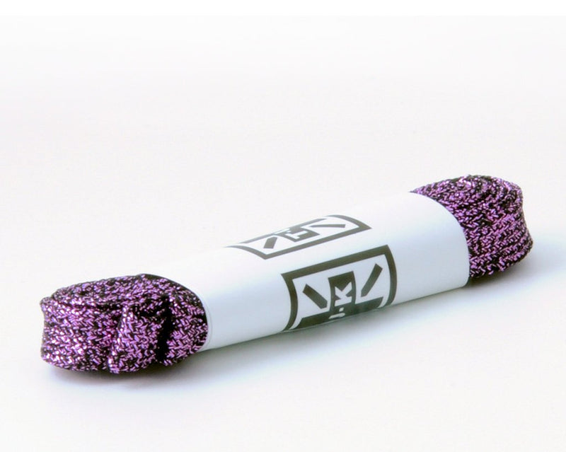 75 CM Metallic Purple Flat Laces - T.U.K.LC027-75-MPP-OS