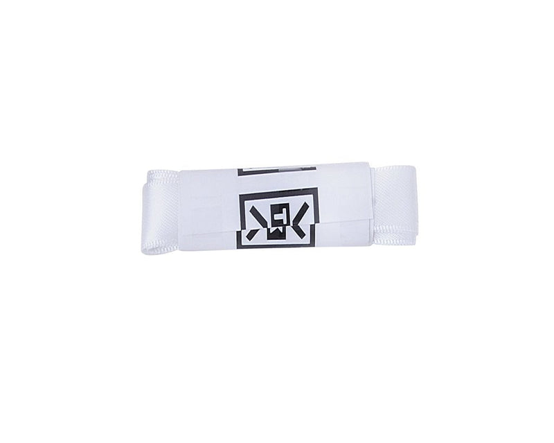 LC048-75-WHS 75 CM White Satin Laces LC048-75-WHS-OS