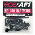 Ace AF1 Hollow Bolts W/ Grippers Allen Hardware - 1"