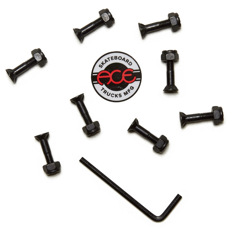 Ace AF1 Hollow Bolts W/ Grippers Allen Hardware - 7/8"