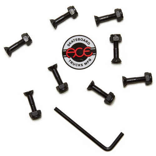 Ace AF1 Hollow Bolts W/ Grippers Allen Hardware - 7/8"