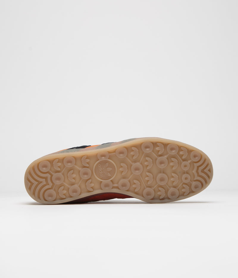 Adidas Aloha Super Shoes in Fox Red and Core Black / Burnt Sienna