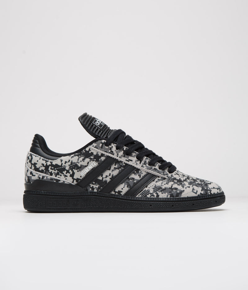Adidas Busenitz Shoes in Grey Two and Core Black / Grey Three