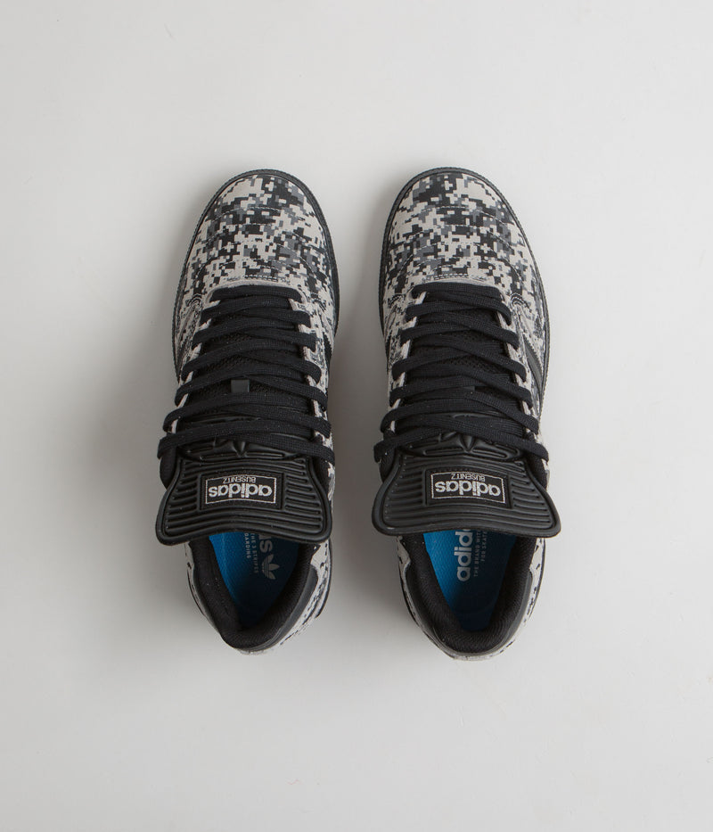 Adidas Busenitz Shoes in Grey Two and Core Black / Grey Three