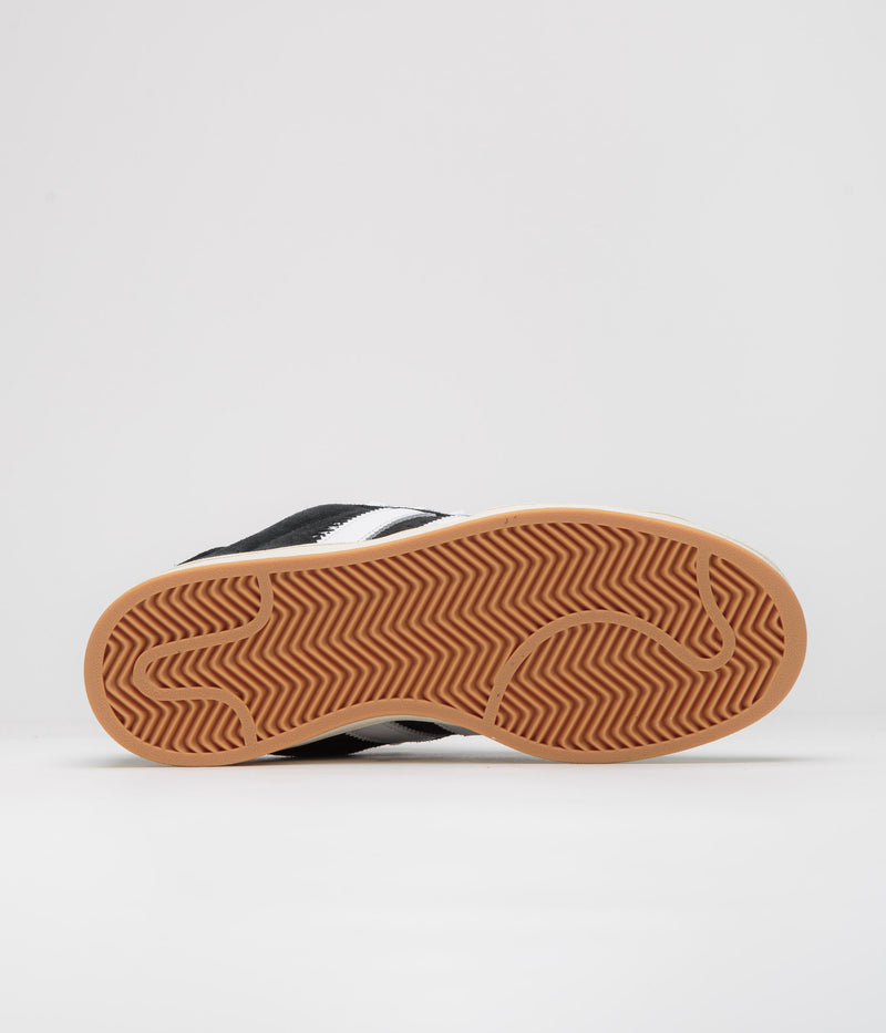 Adidas Campus 00s Shoes in Core Black and Cloud White / Off White