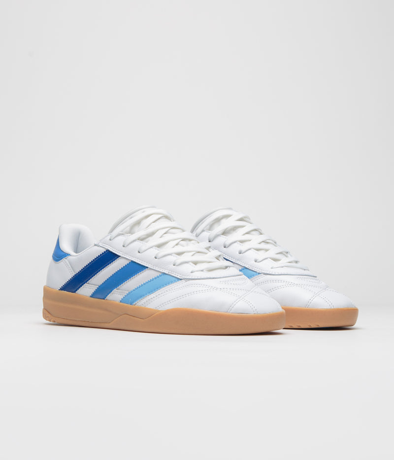 Adidas Copa Premiere Shoes in Cloud White and Bluebird / Team Royal Blue