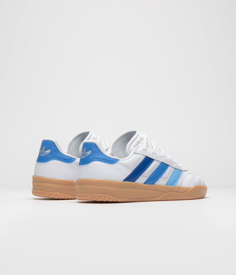 Adidas Copa Premiere Shoes in Cloud White and Bluebird / Team Royal Blue