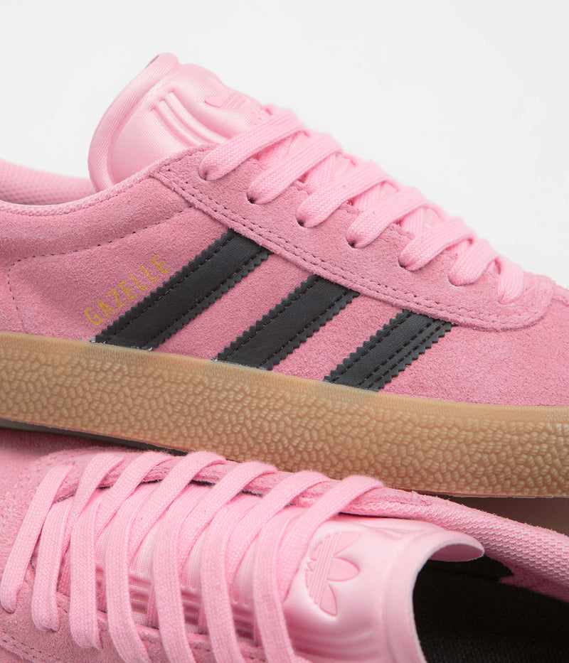 Adidas Gazelle ADV Shoes in Light Pink and Core Black / Gum4