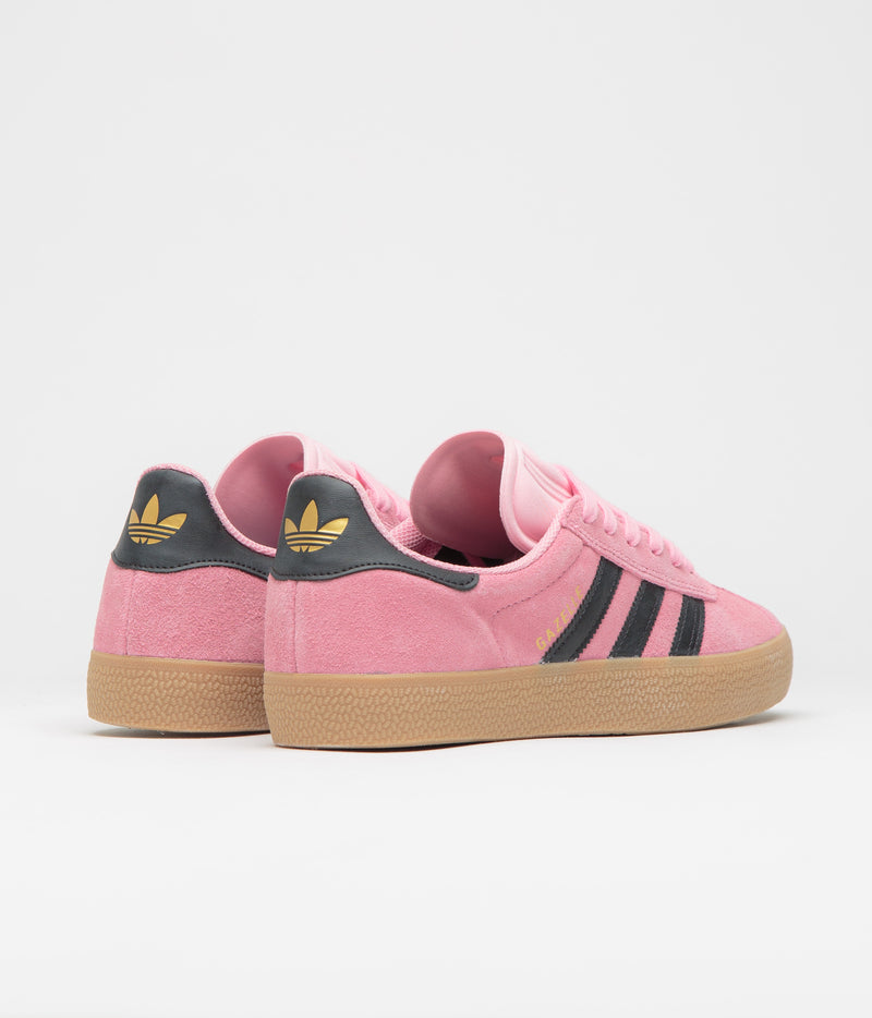 Adidas Gazelle ADV Shoes in Light Pink and Core Black / Gum4