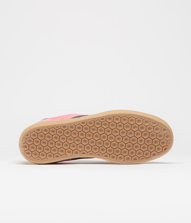 Adidas Gazelle ADV Shoes in Light Pink and Core Black / Gum4