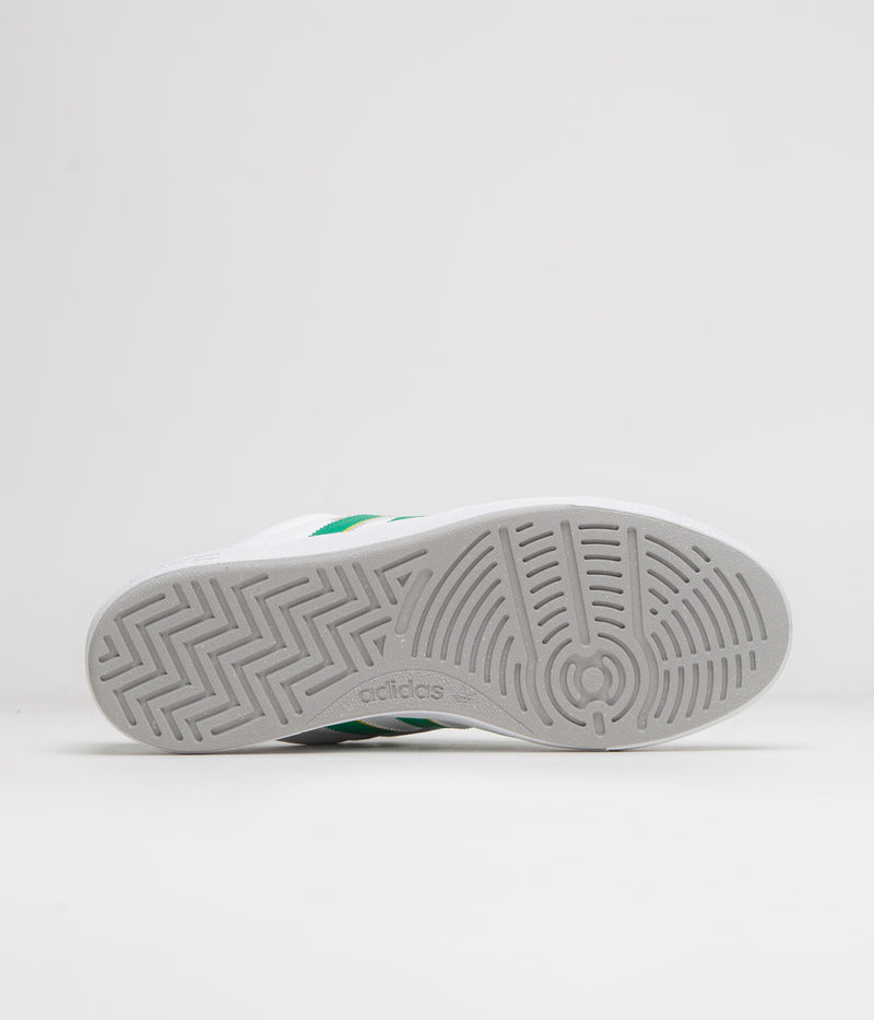 Adidas Nora Shoes in Cloud White and Court Green / Yellow