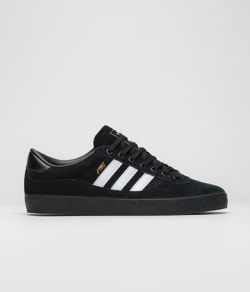 Adidas Puig Indoor Shoes in Core Black and Cloud White / Core Black