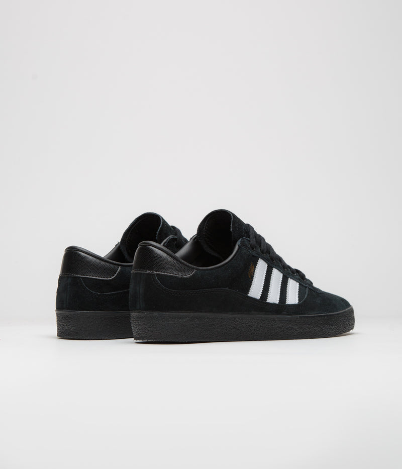 Adidas Puig Indoor Shoes in Core Black and Cloud White / Core Black