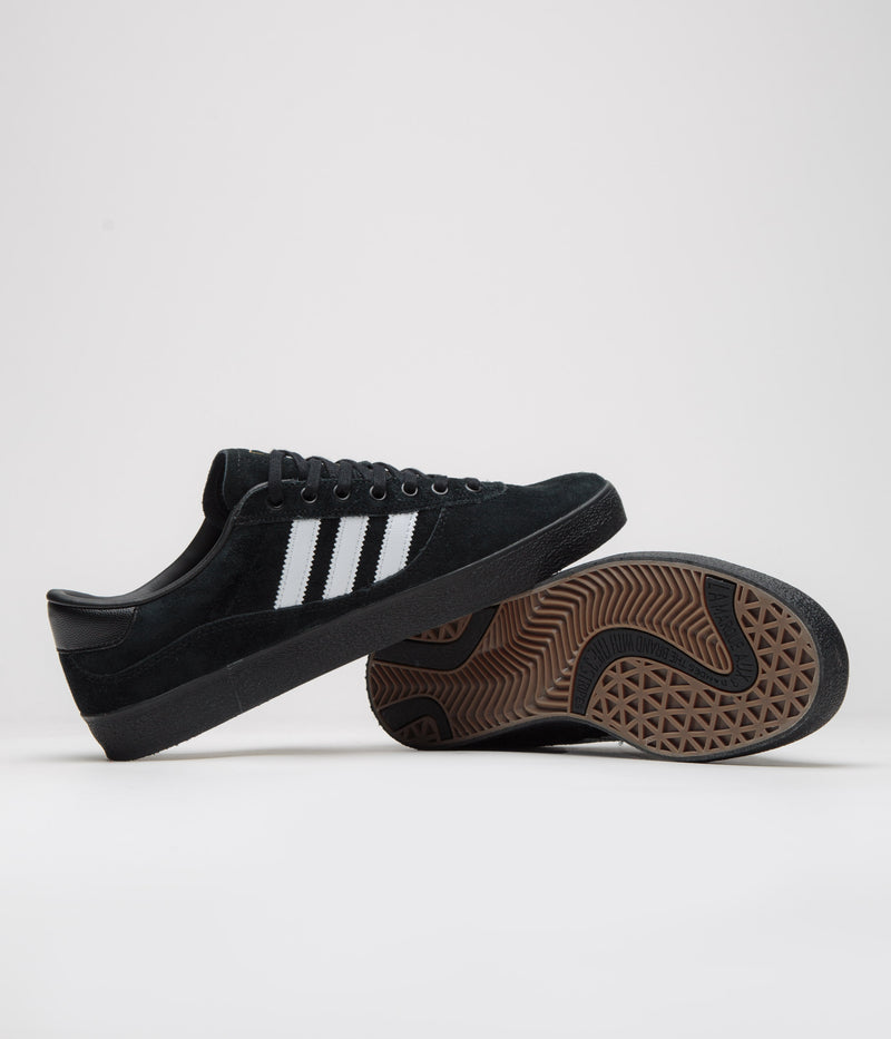 Adidas Puig Indoor Shoes in Core Black and Cloud White / Core Black