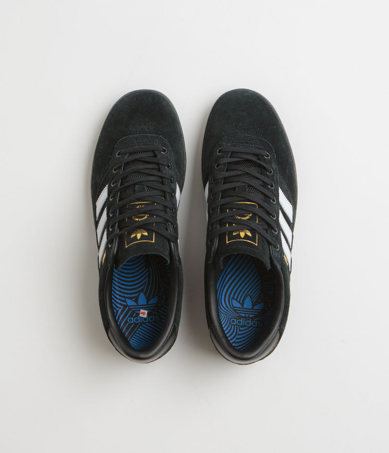 Adidas Puig Indoor Shoes in Core Black and Cloud White / Core Black