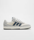 Adidas Tyshawn II Shoes in Grey Two and Collegiate Navy / Chalk White