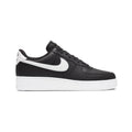 Air Force 1 '07 'Black White Pebbled Leather' Men's Shoes