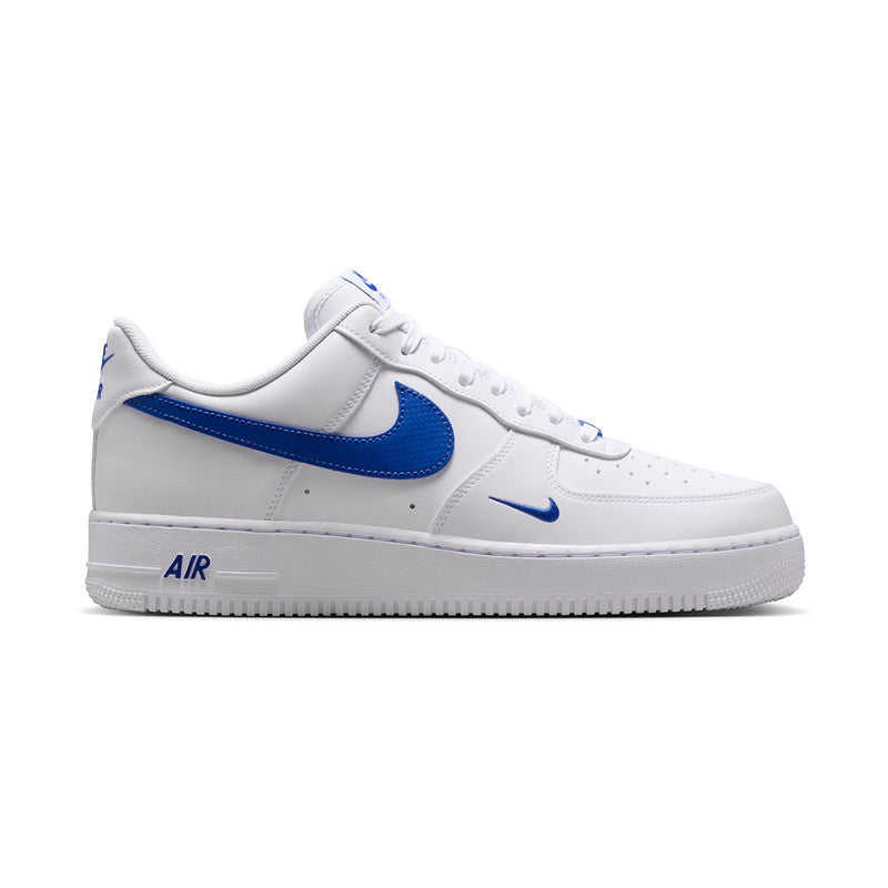Air Force 1 '07 'Carbon Fiber Swoosh White Game Royal' Men's Shoes