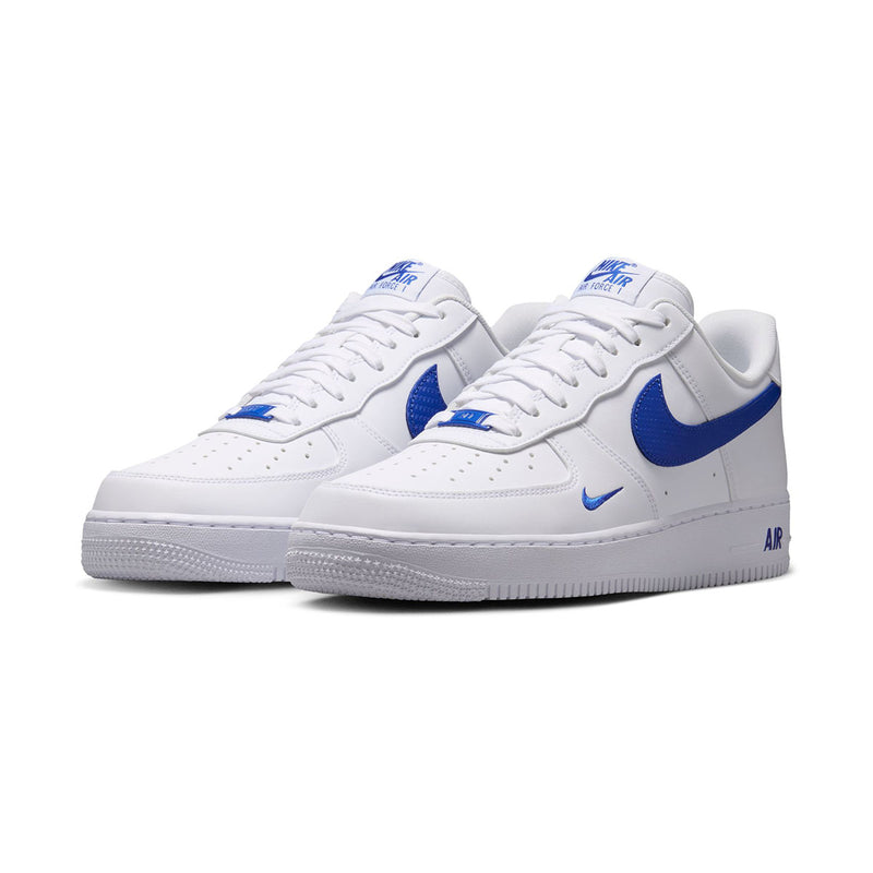 Air Force 1 '07 'Carbon Fiber Swoosh White Game Royal' Men's Shoes