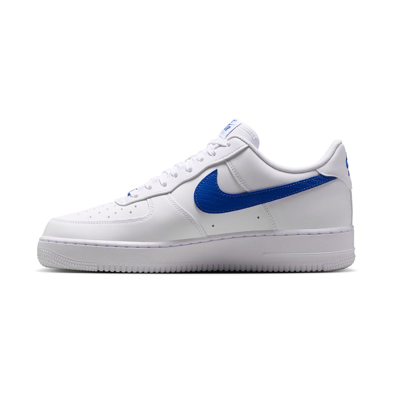 Air Force 1 '07 'Carbon Fiber Swoosh White Game Royal' Men's Shoes
