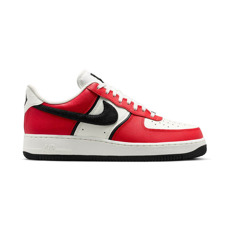 Air Force 1 '07 LV8 'University Red Sail Black' Men's Shoes