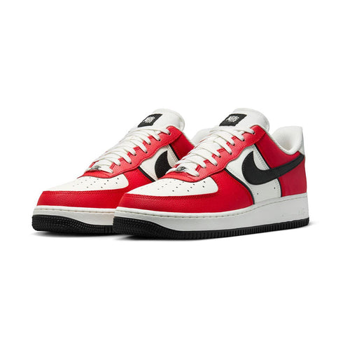 Air Force 1 '07 LV8 'University Red Sail Black' Men's Shoes