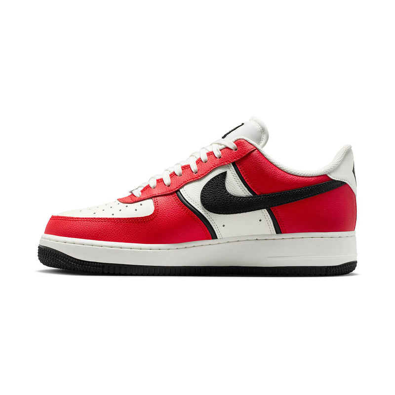 Air Force 1 '07 LV8 'University Red Sail Black' Men's Shoes