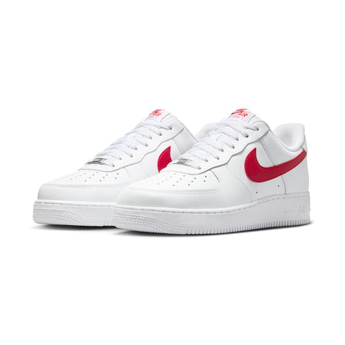 Air Force 1 '07 'White University Red' Men's Shoes