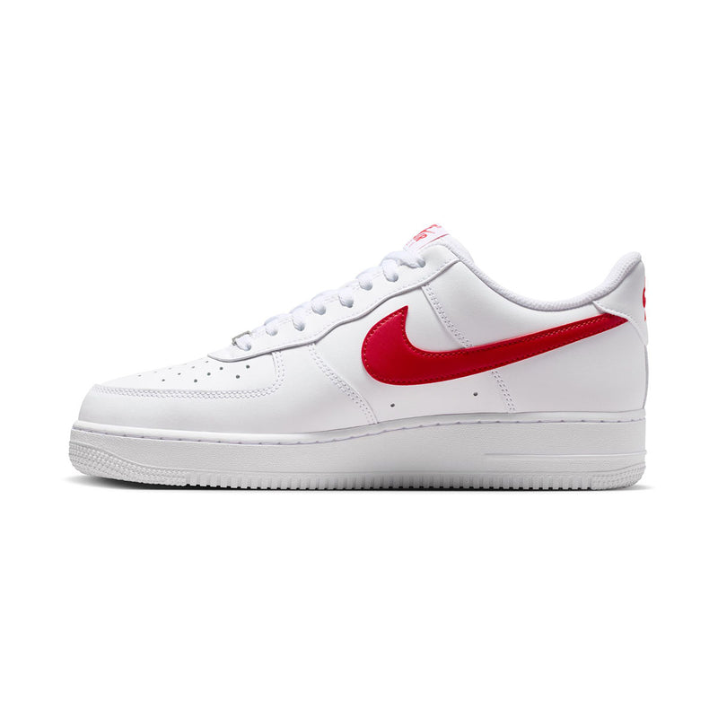 Air Force 1 '07 'White University Red' Men's Shoes