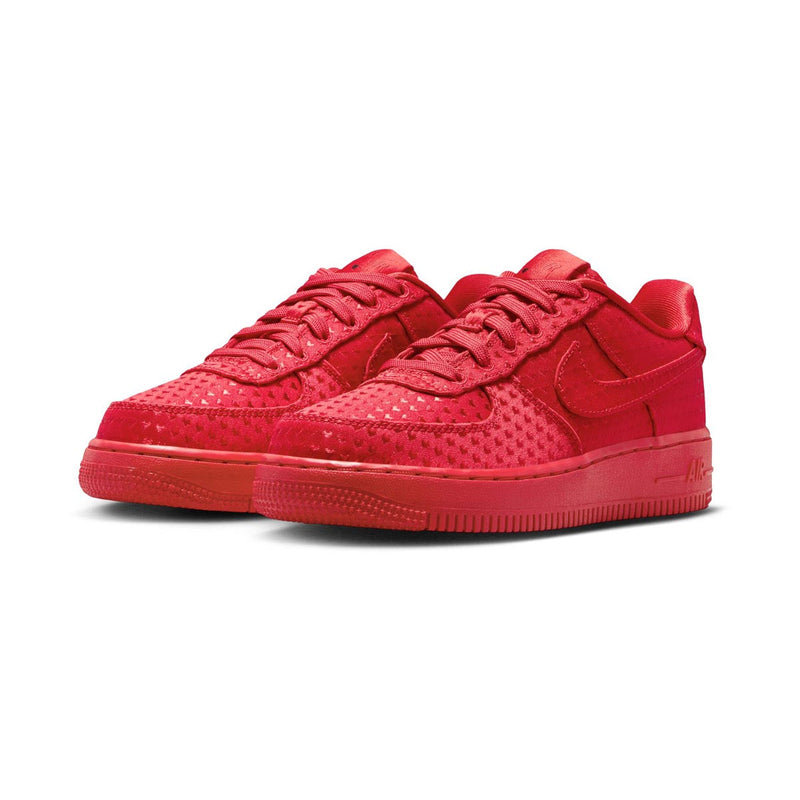 Air Force 1 'Valentine's Day College Red' Big Kids' Shoes