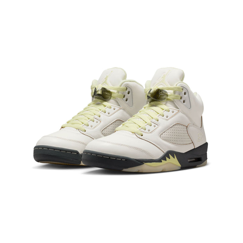 Air Jordan 5 Retro 'Luminous Green and Sail' Women's Shoes