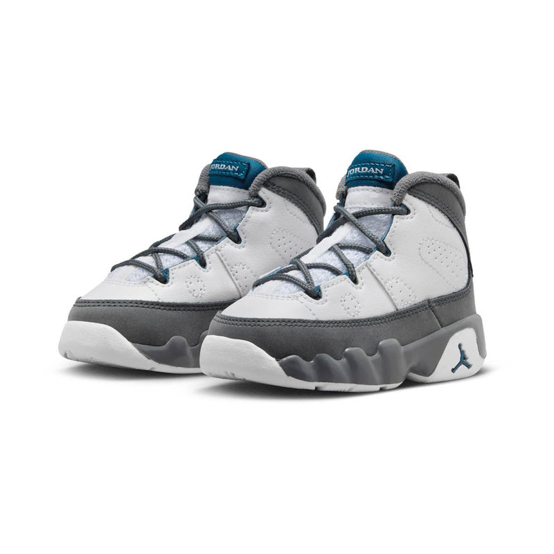 Air Jordan 9 Retro 'Flint Grey and French Blue' Baby/Toddler Shoes