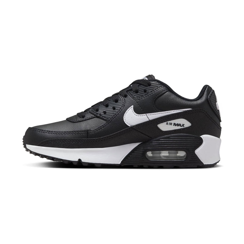 Air Max 90 'Black White' Big Kids' Shoes
