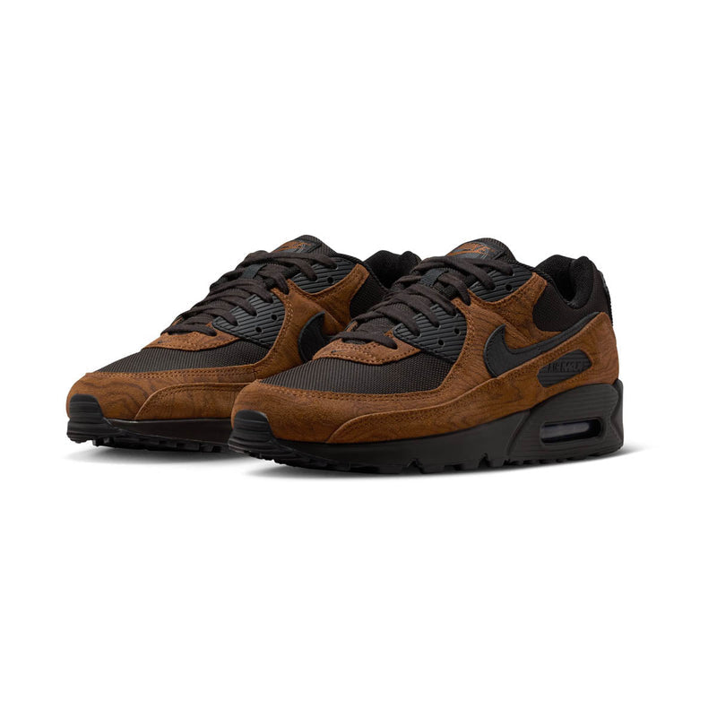 Air Max 90 Premium 'Light British Tan Velvet Brown' Men's Shoes