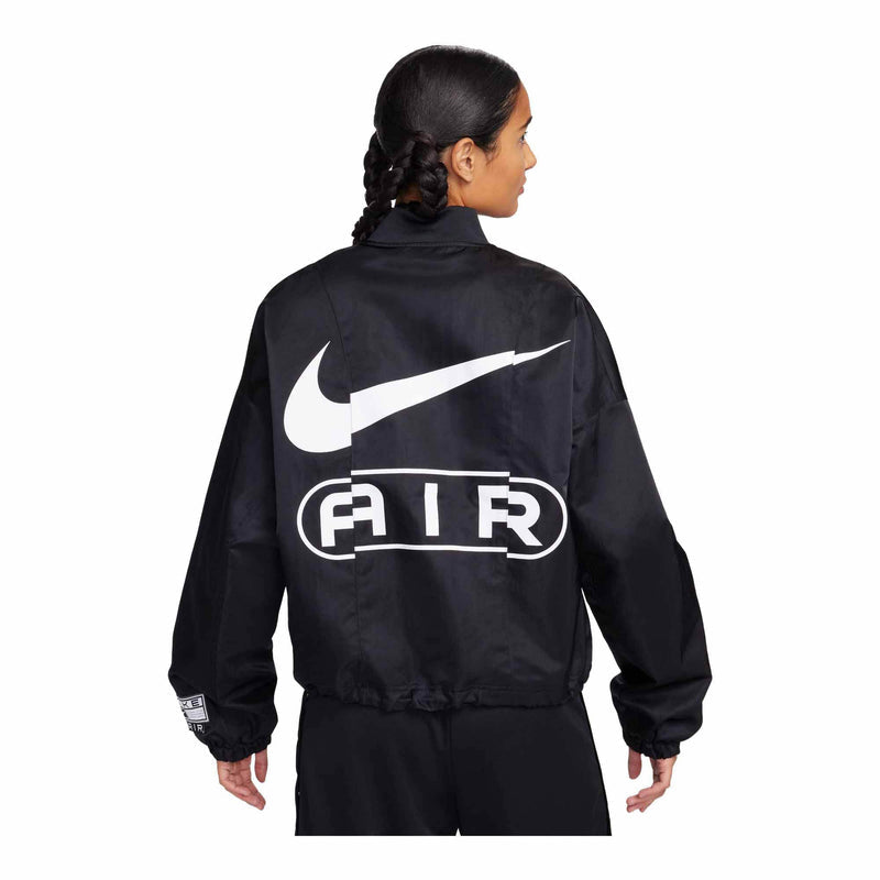 Air Women's Oversized Woven Bomber Jacket