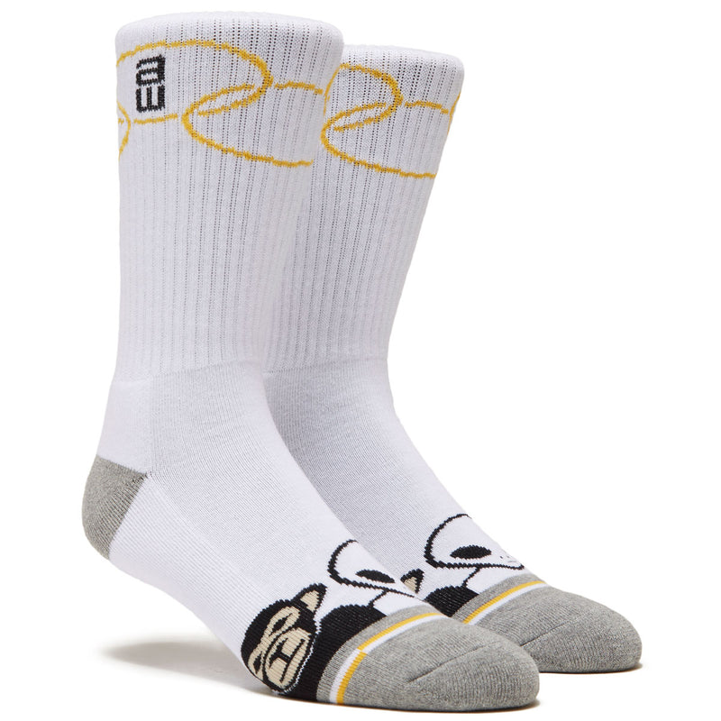 Alien Workshop Missing Link Socks - White
