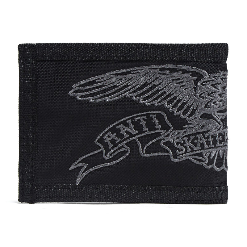 Anti-Hero Basic Eagle Bi-Fold Wallet - Black/Charcoal