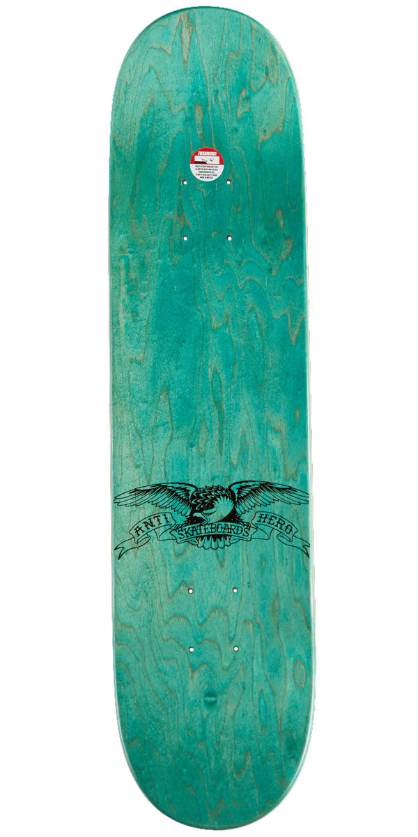 Anti-Hero Classic Eagle Mini Skateboard Complete - Yellow - 7.30"