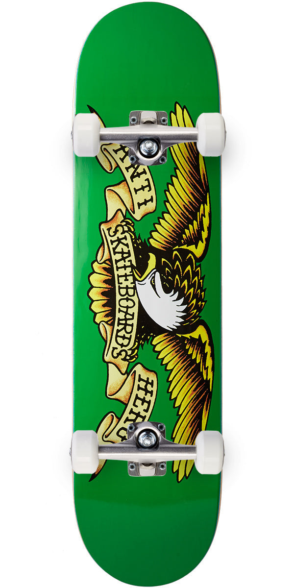 Anti-Hero Classic Eagle Skateboard Complete - Green - 7.81"