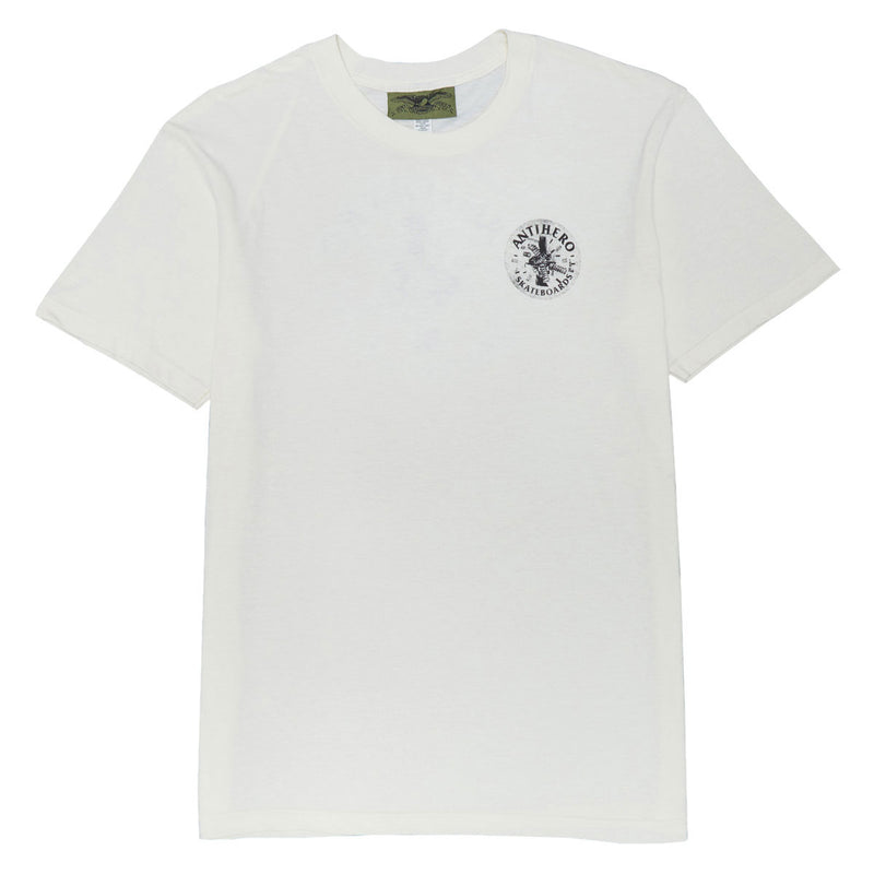 Anti-Hero Engineering T-Shirt - Heather Cream/Black