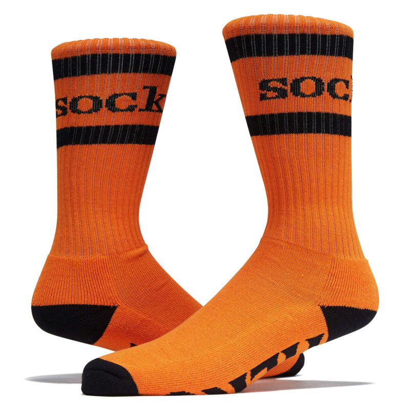 Anti-Hero Socks - Orange/Black