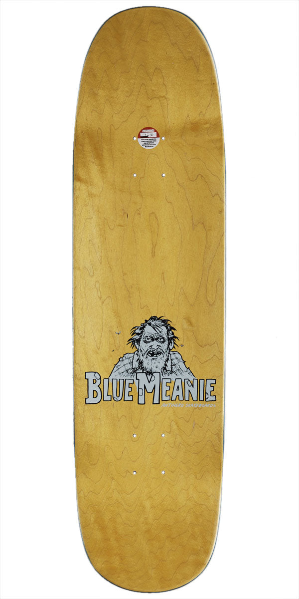 Anti-Hero Team Shaped Eagle Blue Meanie Skateboard Deck - Navy - 8.75"