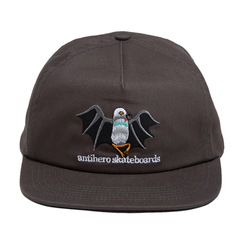 Anti-Hero Vampigeon Snapback Hat - Charcoal