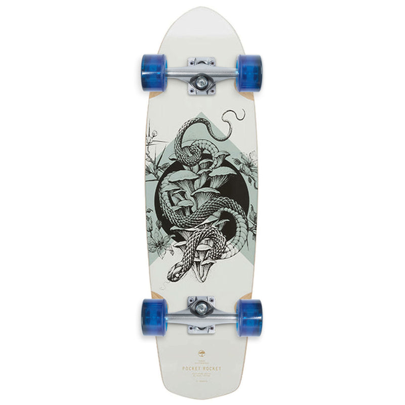 Arbor Bamboo Pocket Rocket 27" Longboard Cruiser Deck
