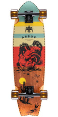 Arbor Jess Mudgett Sizzler Prebuilt Longboard Complete