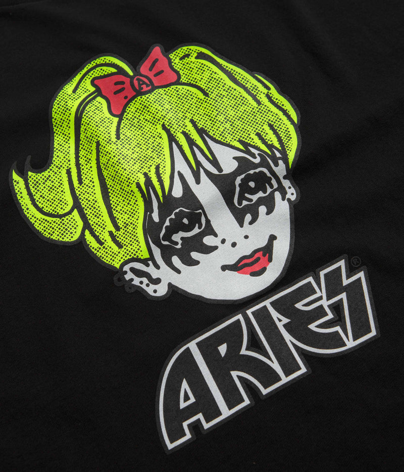 Aries Kiss T-Shirt in Black
