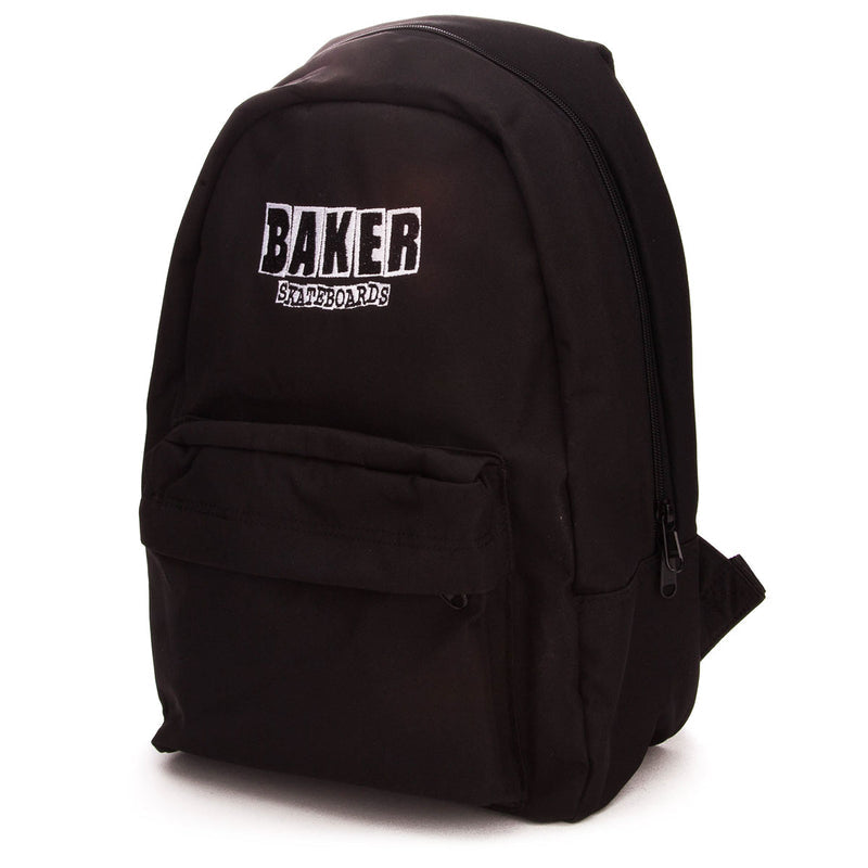 Baker Brand Logo Backpack - Black