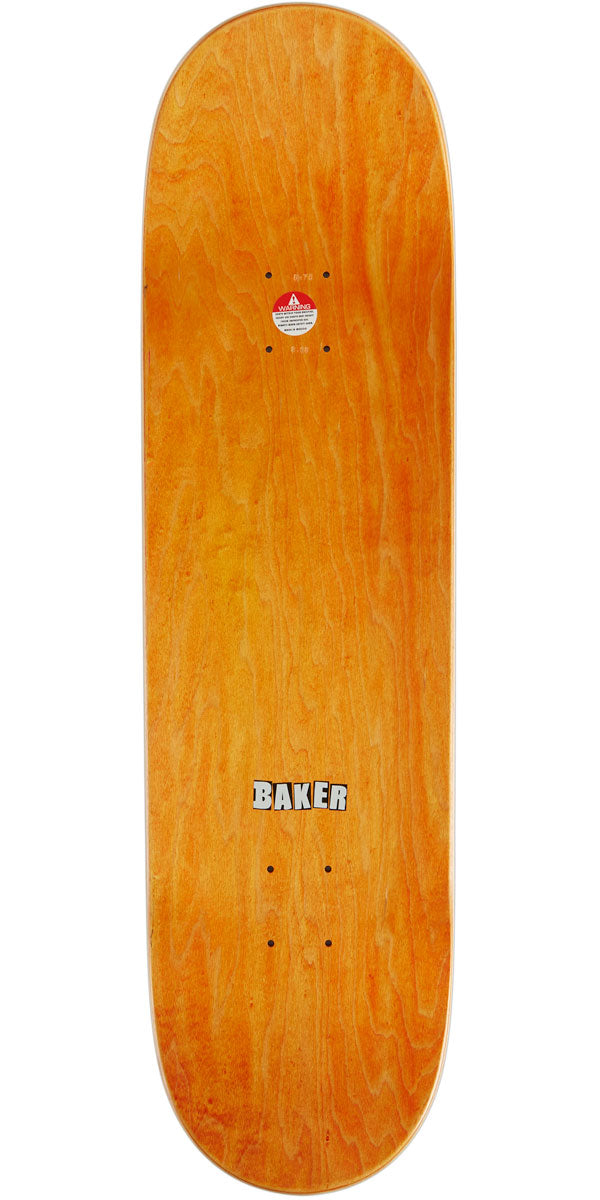 Baker Brand Logo Skateboard Deck - Black - 8.75"